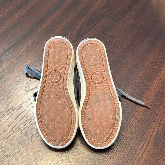 Polo Ralph Lauren Charcoal Kids High-Top Sneakers - Picture 5 of 6